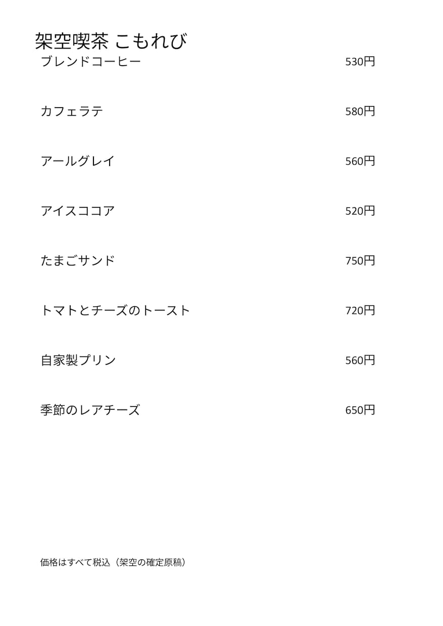 飲食店のパワポメニュー文字を5か所まで変更します 購入前に原本確認。PPTX・PDF・PNG納品 イメージ1