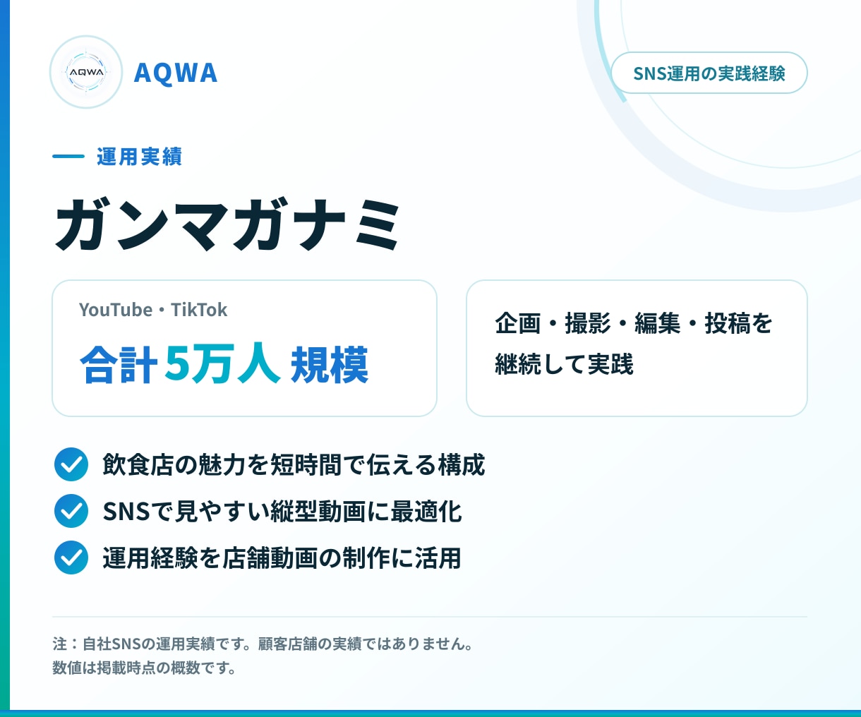飲食店専門｜SNS用縦型動画2本を撮影・編集します SNS運用経験を活かし、お店の魅力を動画にします イメージ2