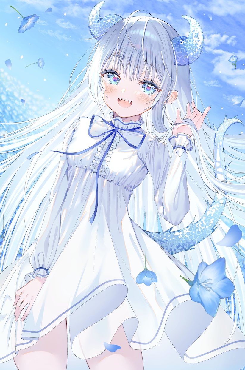 厚塗りで透明感のあるイラスト描きます Twitterでのフォロワー37000人越え！実力は確かです イメージ2
