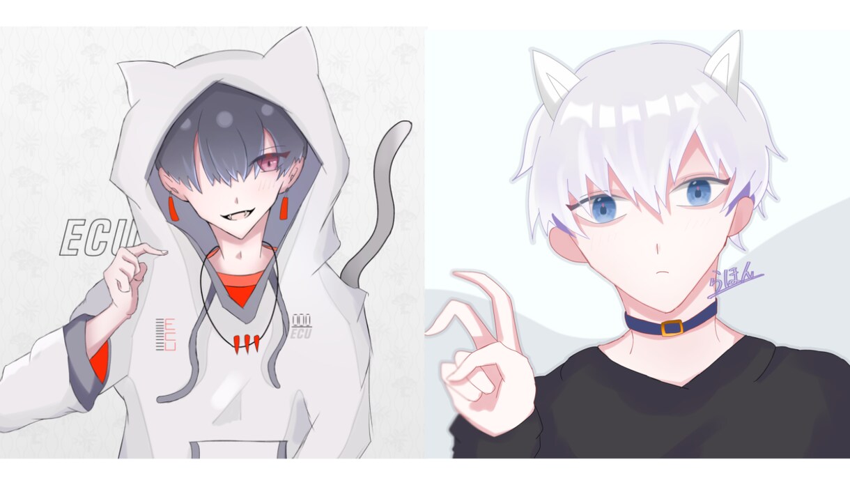 アイコンお描きします もし絵柄が好きであれば！装飾も可 イメージ1