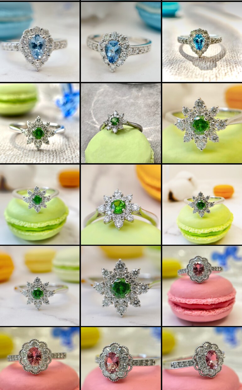 ECショップ個人フリマの商品写真撮影出品代行します ジュエリーなど小さい商品の写真撮影代行 イメージ2