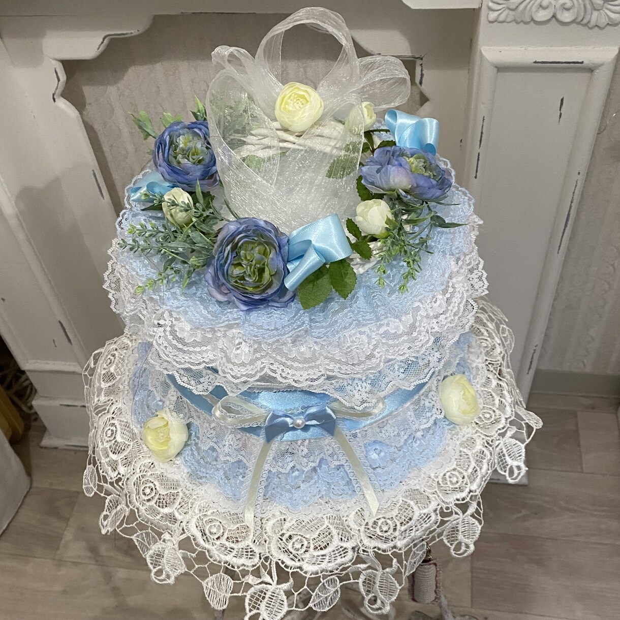 祝福の幸せ溢れるダイパーケーキ制作します 想いを重ねた、特別な忘れられないギフト イメージ8