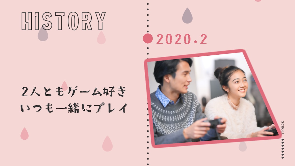 おしゃれなHP風のプロフィールムービー制作します 何度でも修正無料/写真枚数制限なし イメージ9