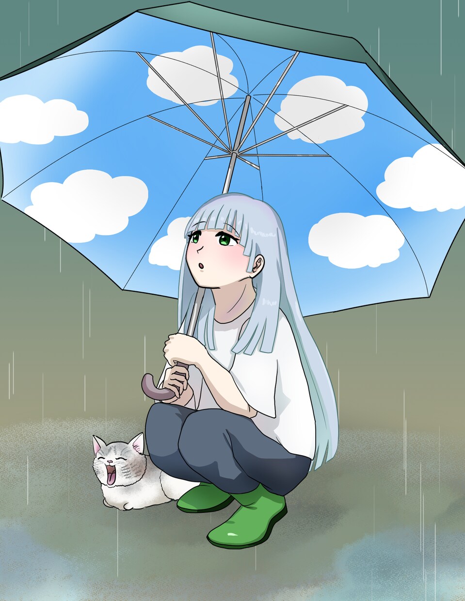 一枚絵を作成いたします バストアップ or 全身で1枚絵を作成いたします！ イメージ7
