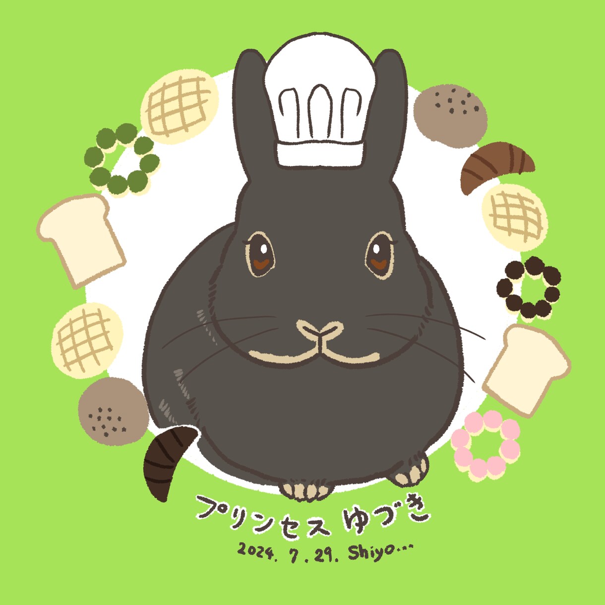 ペットイラストをお描きします SNSアイコンなどに！可愛さをふんわりしたタッチで表現します イメージ8