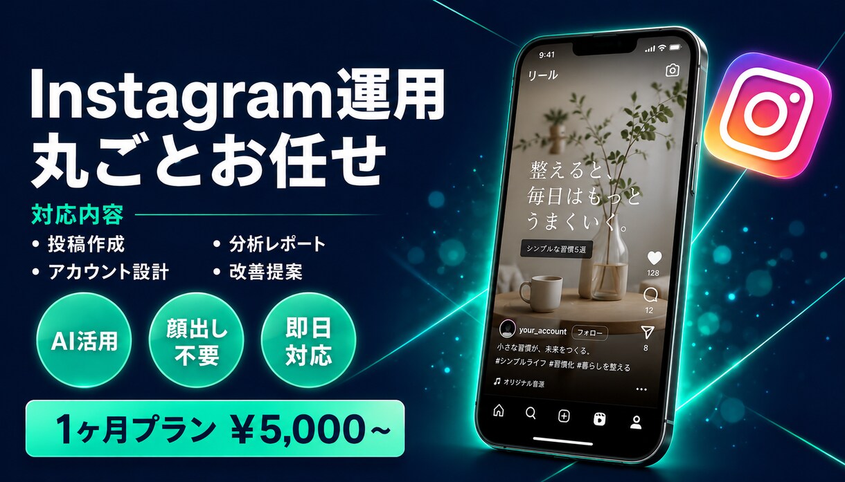 丸投げok ai生成を活用してReels制作します Kling×CapCutで映える！毎月安定納品対応可 イメージ1