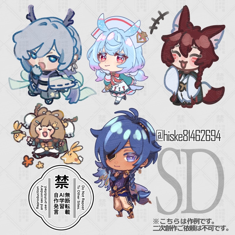 ご依頼がはじめてでも大歓迎！イラスト描きます ちょっとしたイラスト～１枚絵、差分など細かな対応もOK！ イメージ4