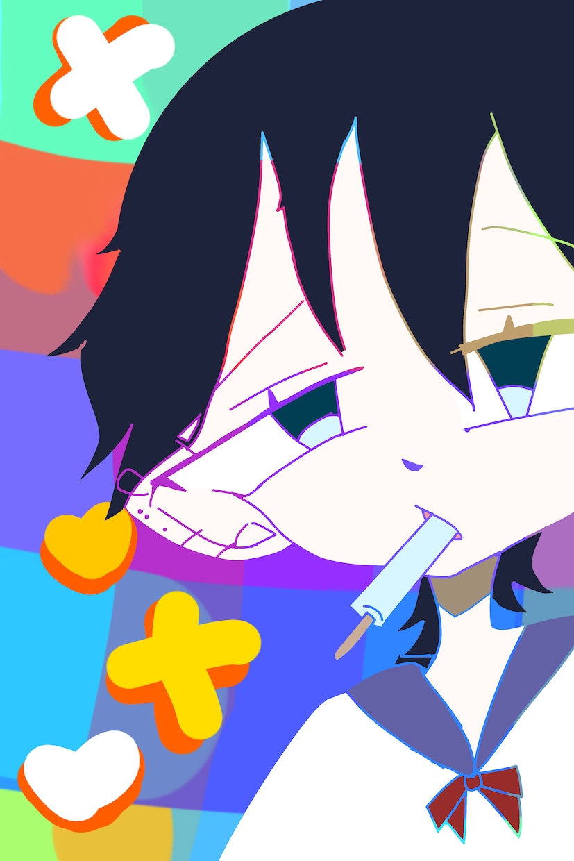 かわいいイラストを描きます とってもかわいいイラストを小学四年生が書いちゃうよん！ イメージ3