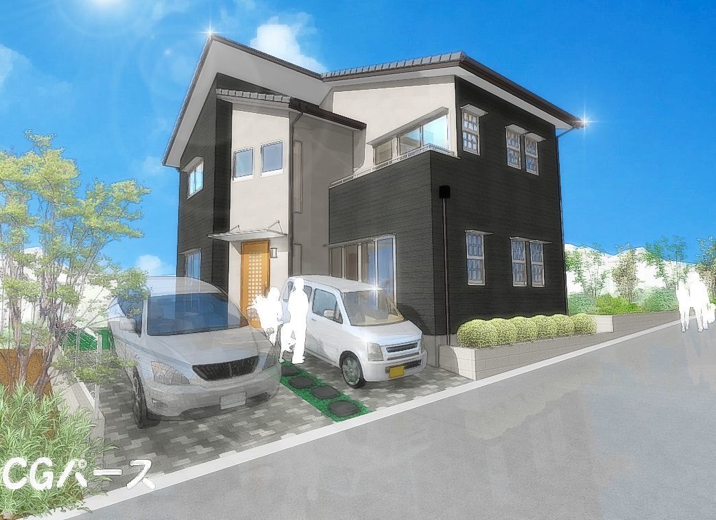 住宅の基本、平面プランを立面イメージ付で作成します 敷地に収まる有効な間取りの目安や、比較検討にもご活用下さい。 イメージ10