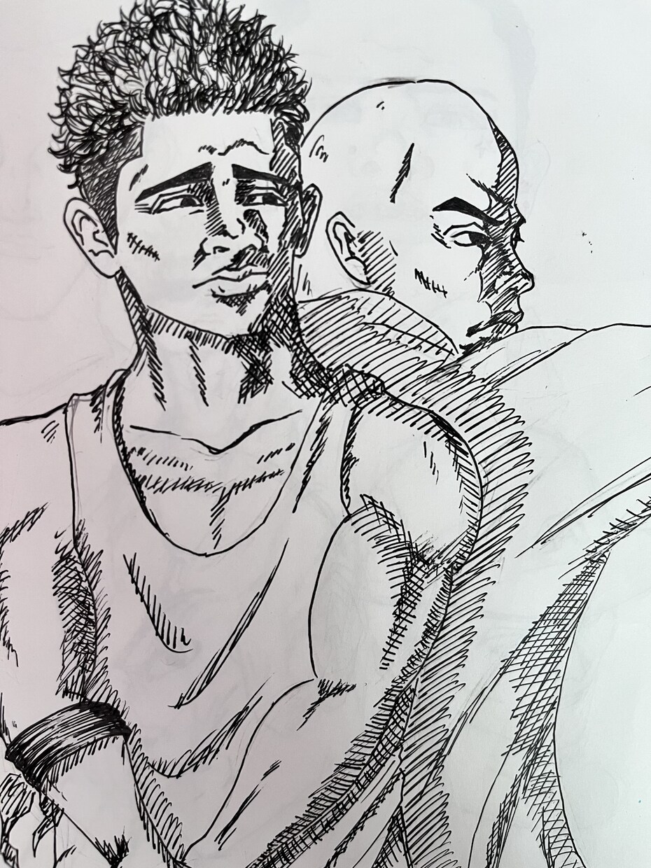 人物画描きます かっこいい系、いかつい系が得意です！ イメージ5