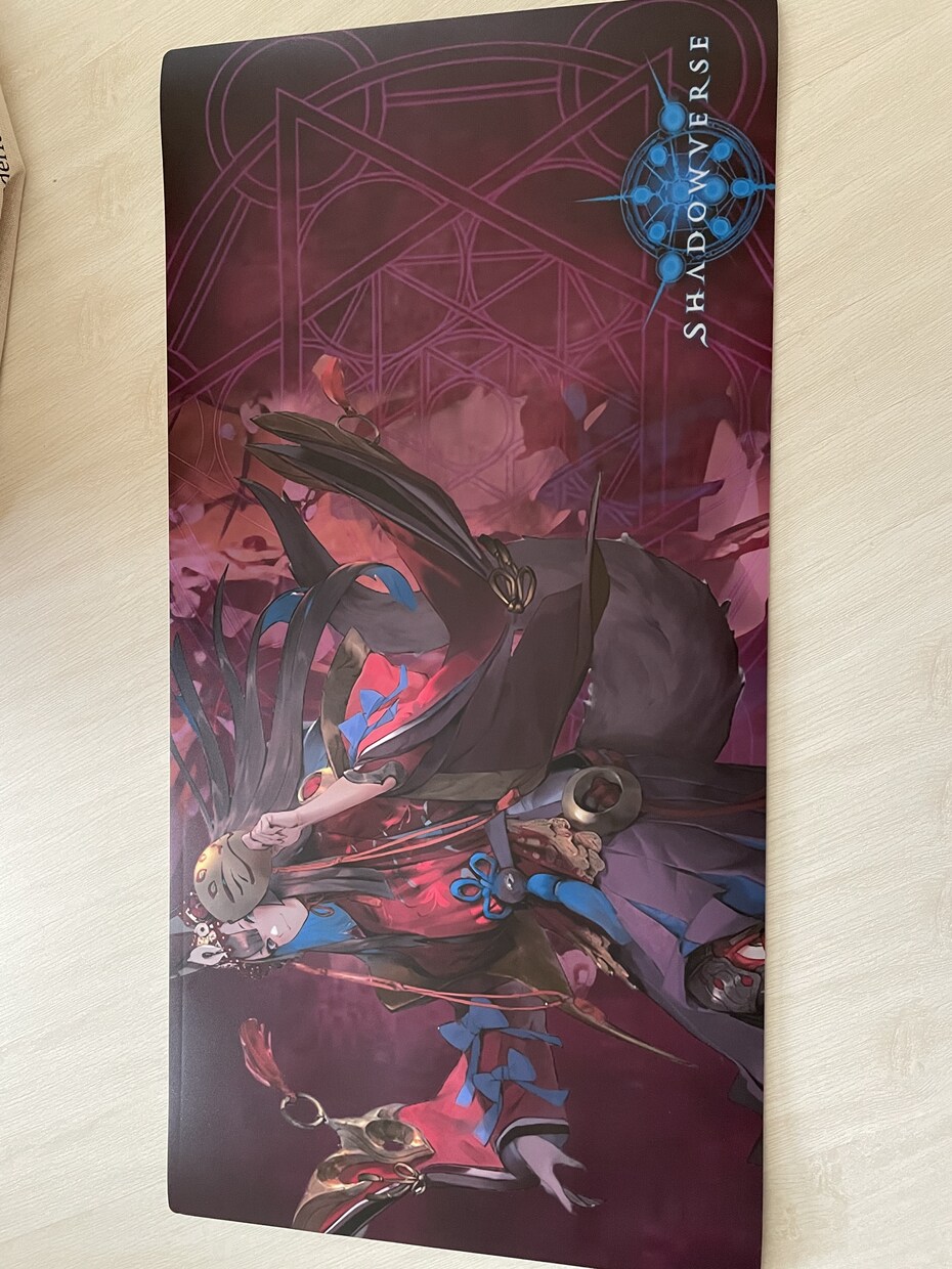 オリジナルプレイマット(ラバーマット)作成します オリジナルのデザインを用いて30×60cmのプレイマット作成 イメージ2