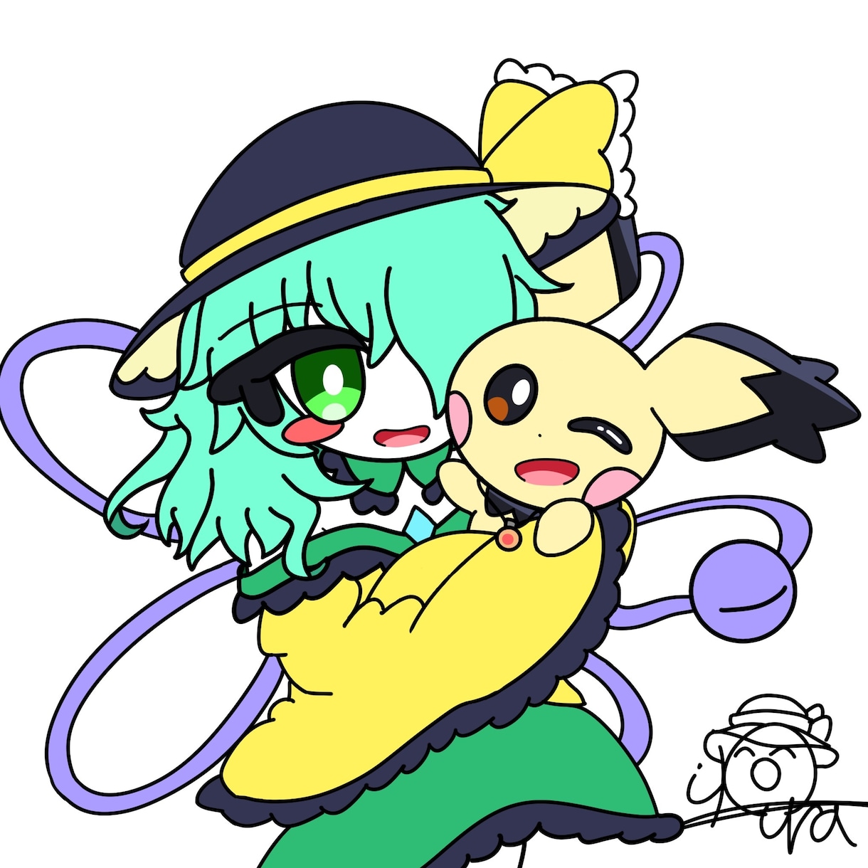 可愛いデフォルメイラストお描きします 配信者様やご家族などを可愛いデフォルメイラストに！ イメージ1