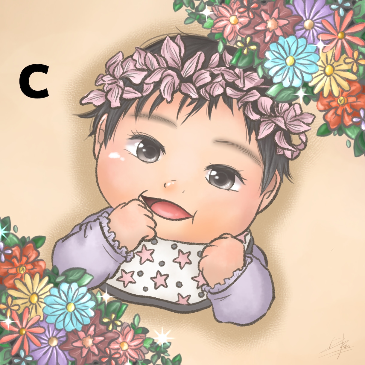 世界で一枚のオリジナル似顔絵をお届けします “1枚1枚丁寧に“を心がけて制作致します！ イメージ3