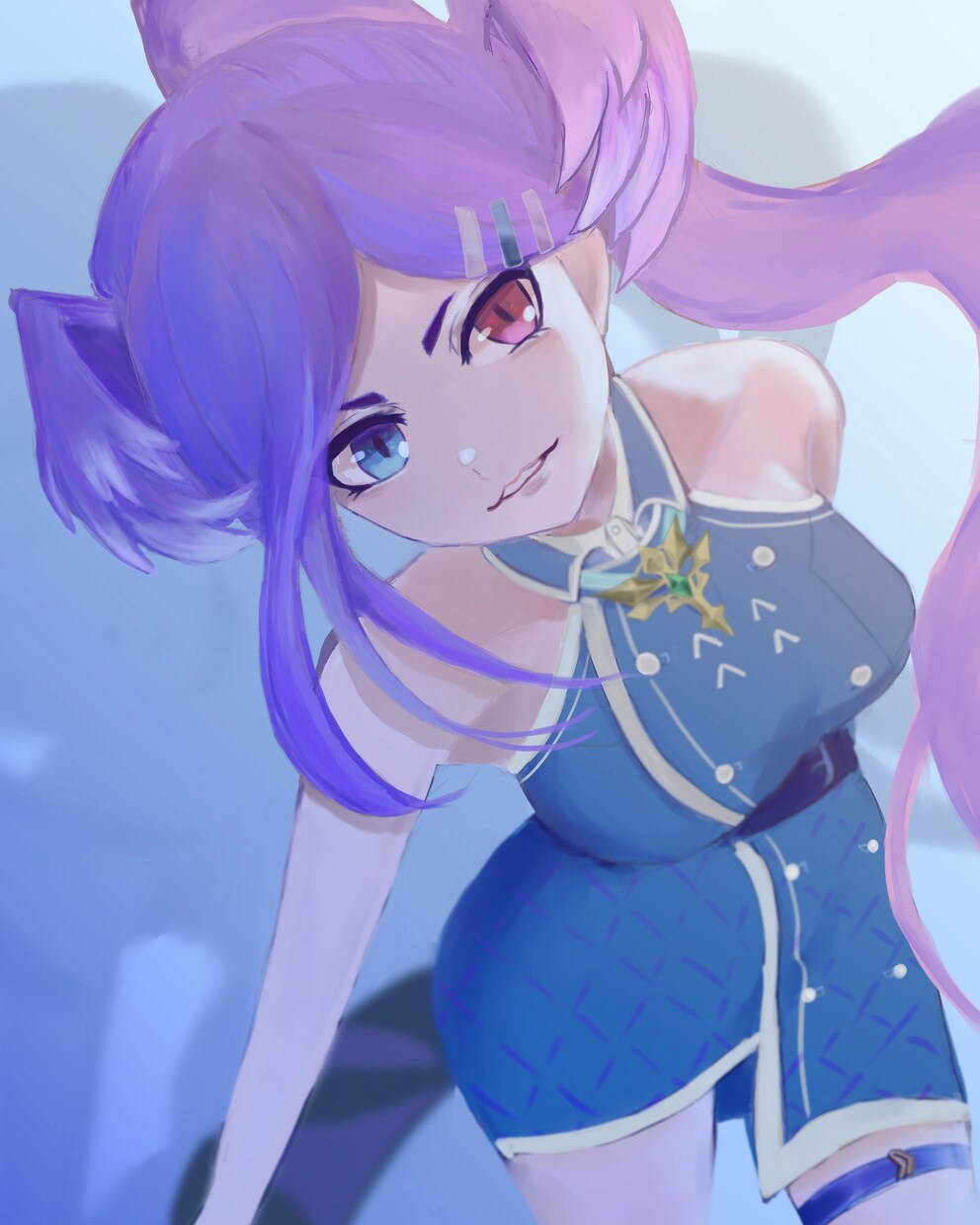ご希望のイラスト承ります 厚塗りシンプル綺麗なキャラクターの1枚絵を制作します イメージ7