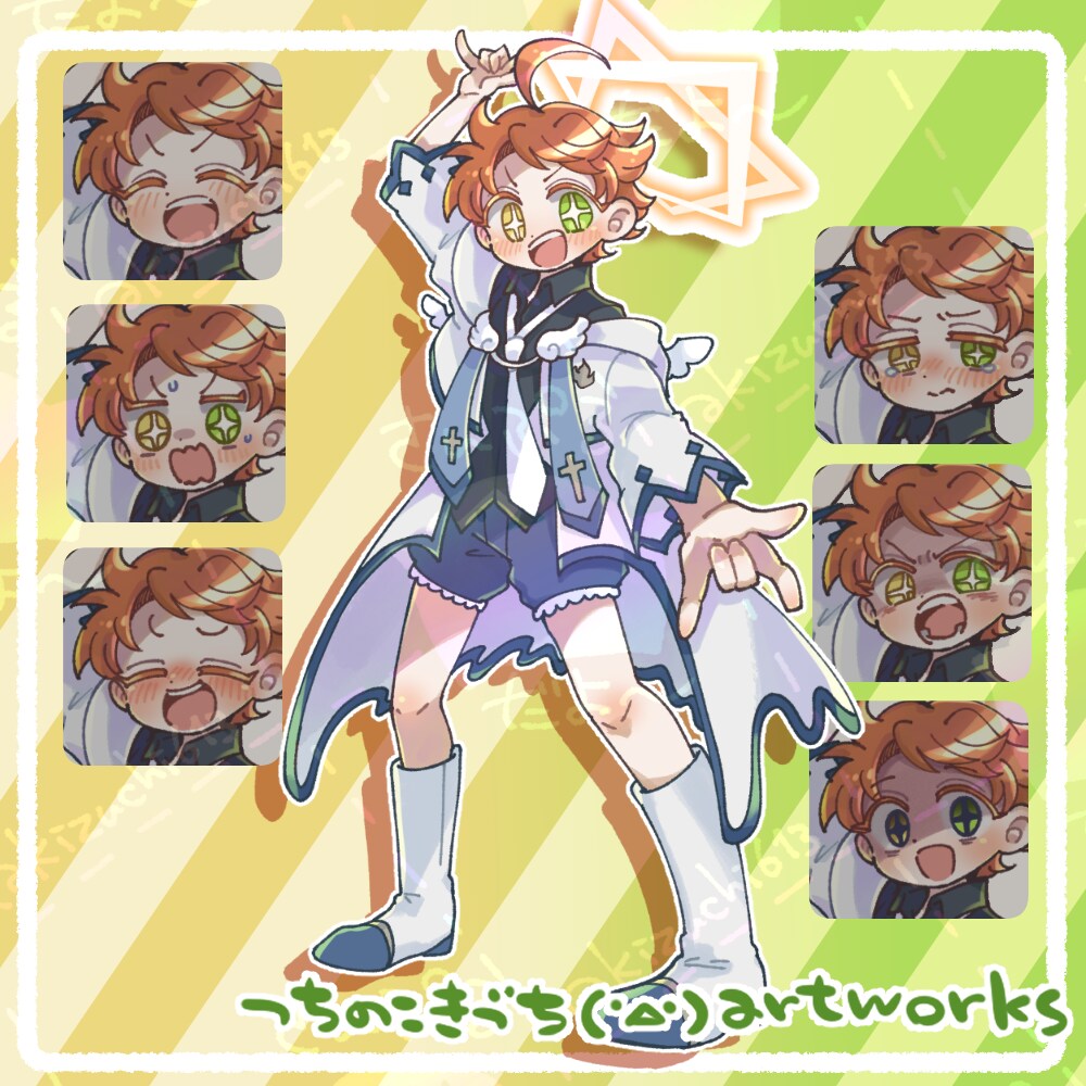 完全おまかせで立ち絵イラストを制作します 下描き提出、修正なしの安価プランです。 イメージ5
