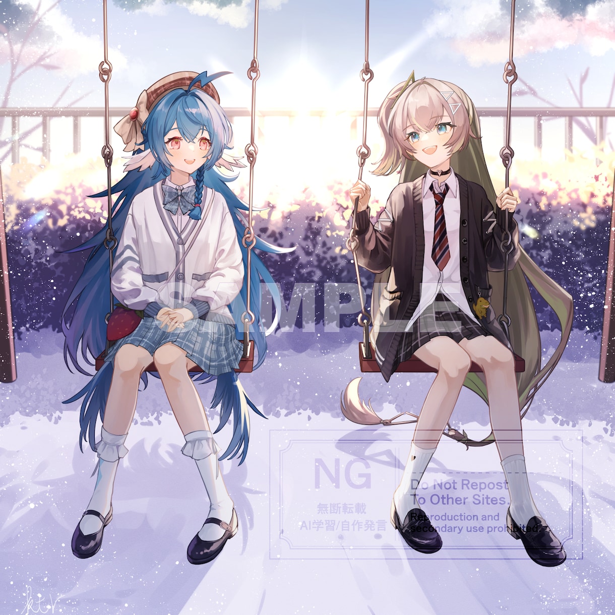 商用利用OK◎　イラスト制作承ります 厚塗り、ストーリー性重視のイラストを制作いたします イメージ7