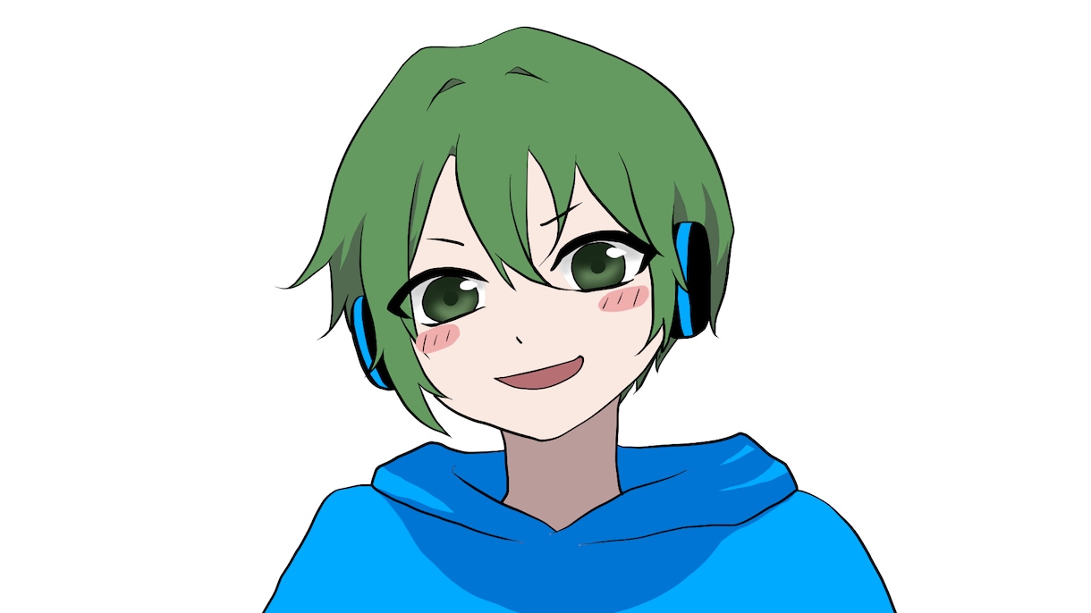 オリキャラの本家風イラストお描きします 歌ってみたのMV投稿時に本家風1枚絵イラストがほしいとき！ イメージ6