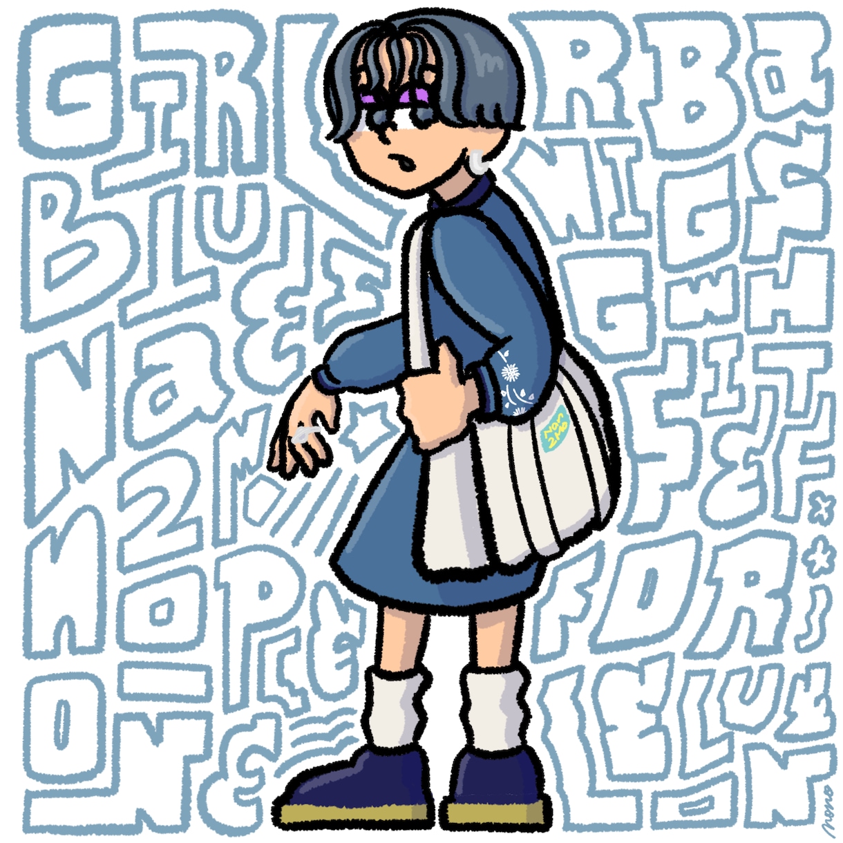 イラスト・アイコン描きます アメリカのアニメのようなポップな絵柄 イメージ1