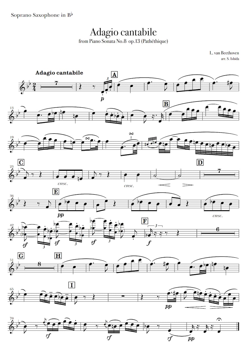 見やすく演奏しやすい演奏用パート譜を作成します プロの浄書家が移調・音変更・楽器変更等あなたのご希望通りに。 イメージ2
