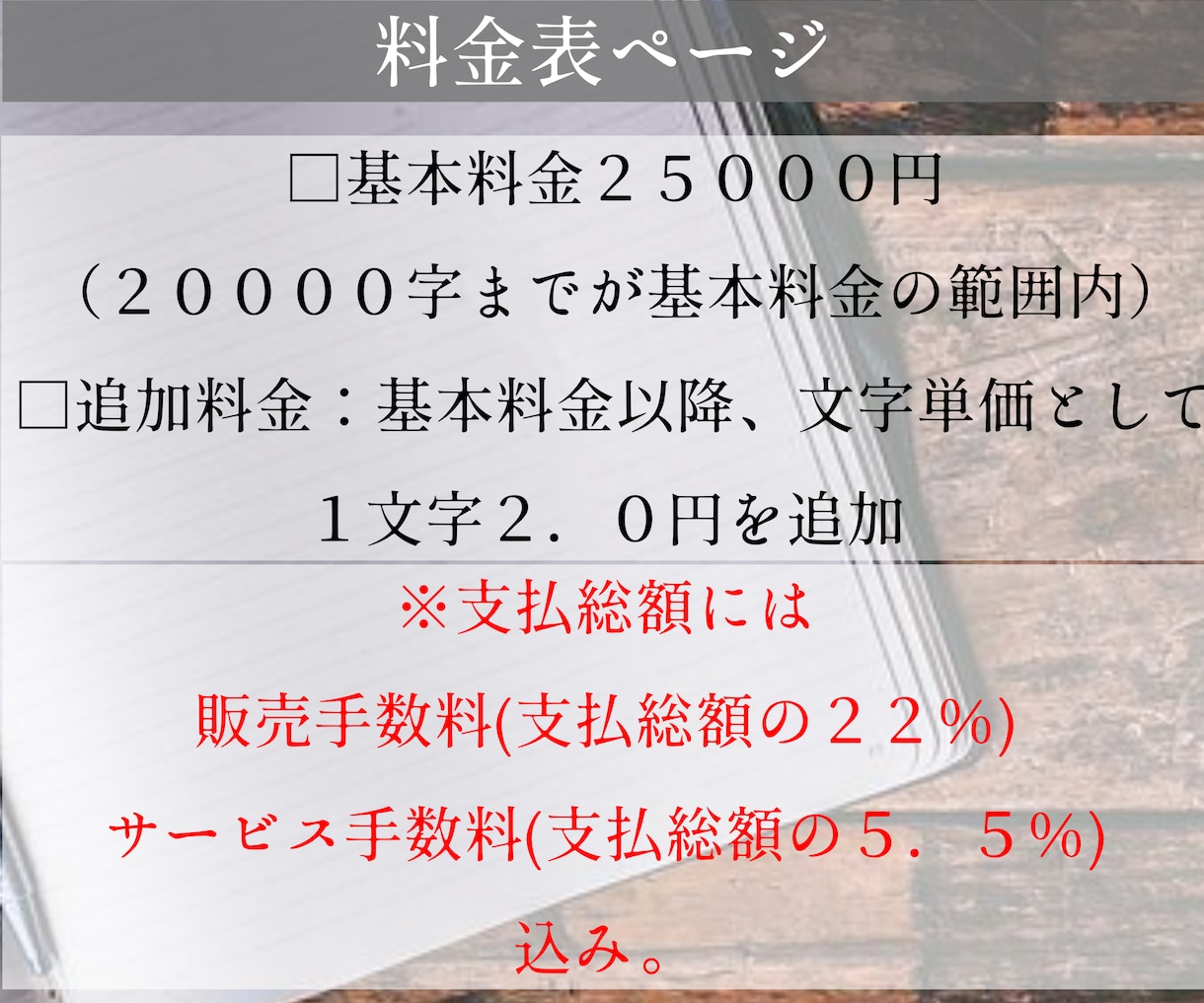 プロ作家が長編小説･シナリオ･脚本等の執筆します 純愛・青春・感動etc 様々な小説・シナリオを届けます！ イメージ4