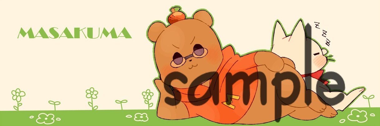 可愛いSNS等のアイコン、ヘッダー描きます ほんわか可愛いディフォルメをお求めの方へ イメージ5