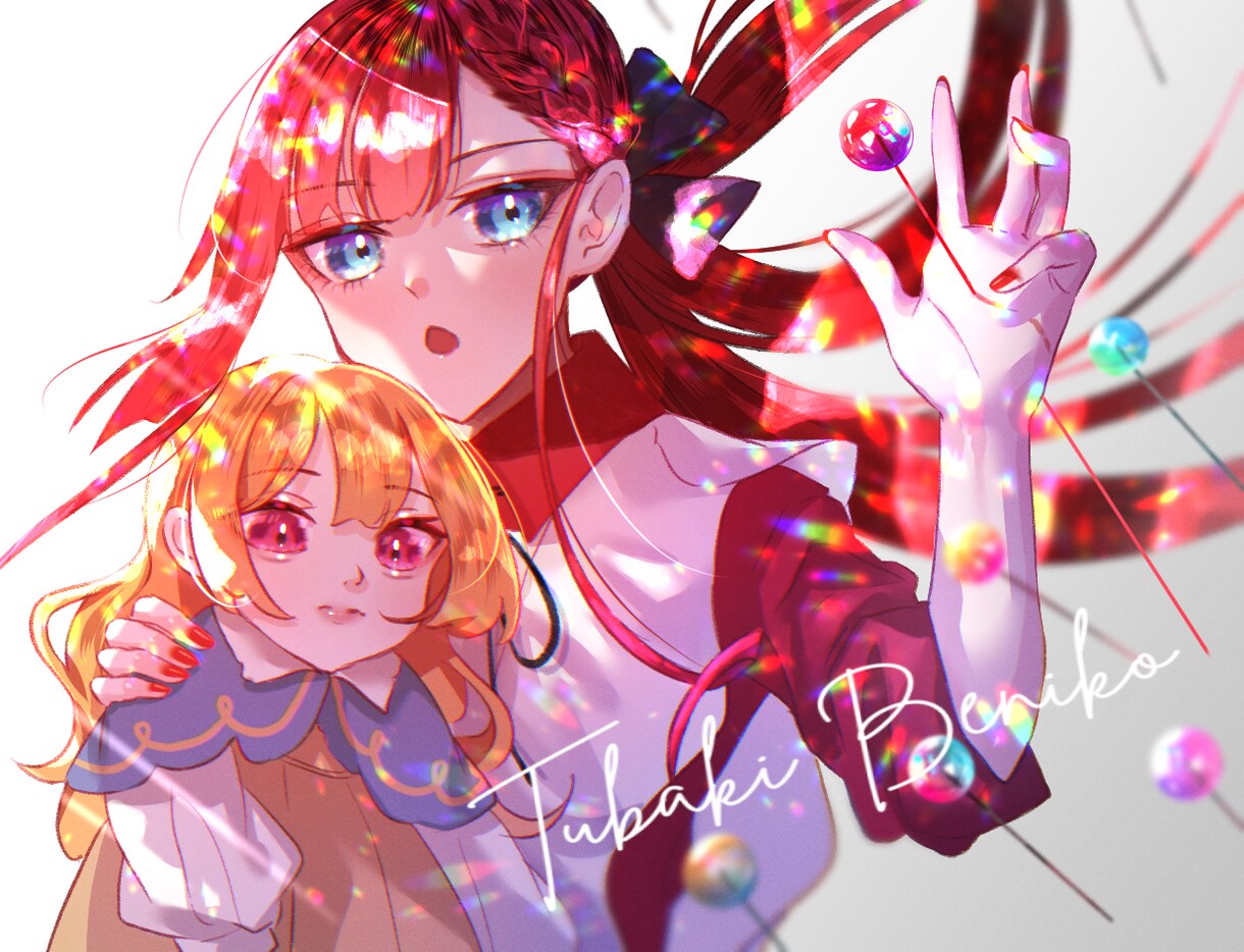透明感のある男の子や女の子の絵を描きます バストアップ〜全身のキャラクター(任意で背景)を描きます。 イメージ1