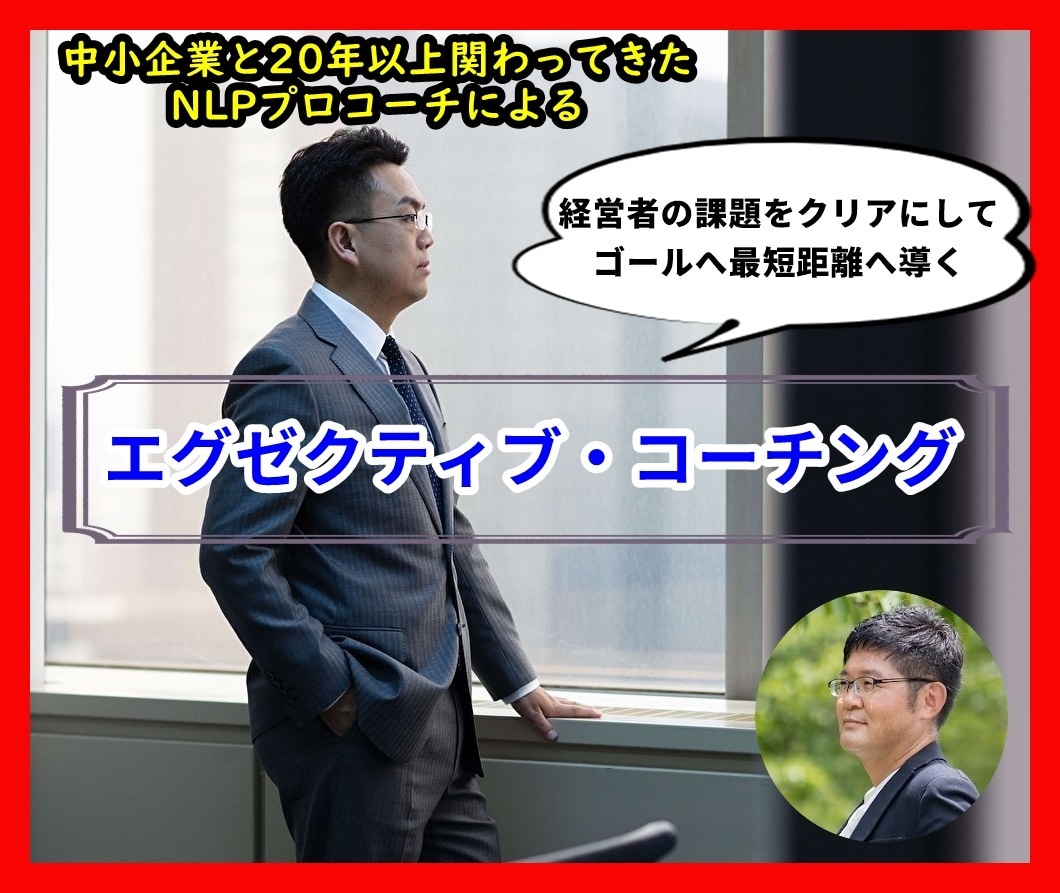 経営リーダーにエグゼクティブコーチングで応援します マインドセット強化とレバレッジ視点で経営リソースの最適化を！ イメージ1