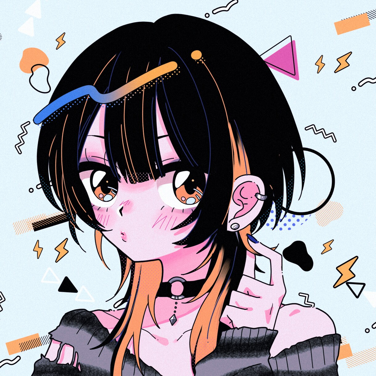 80~90年代風イラスト・アイコン制作します 80年代・90年代風のレトロ・ニューレトロなポップなイラスト イメージ4