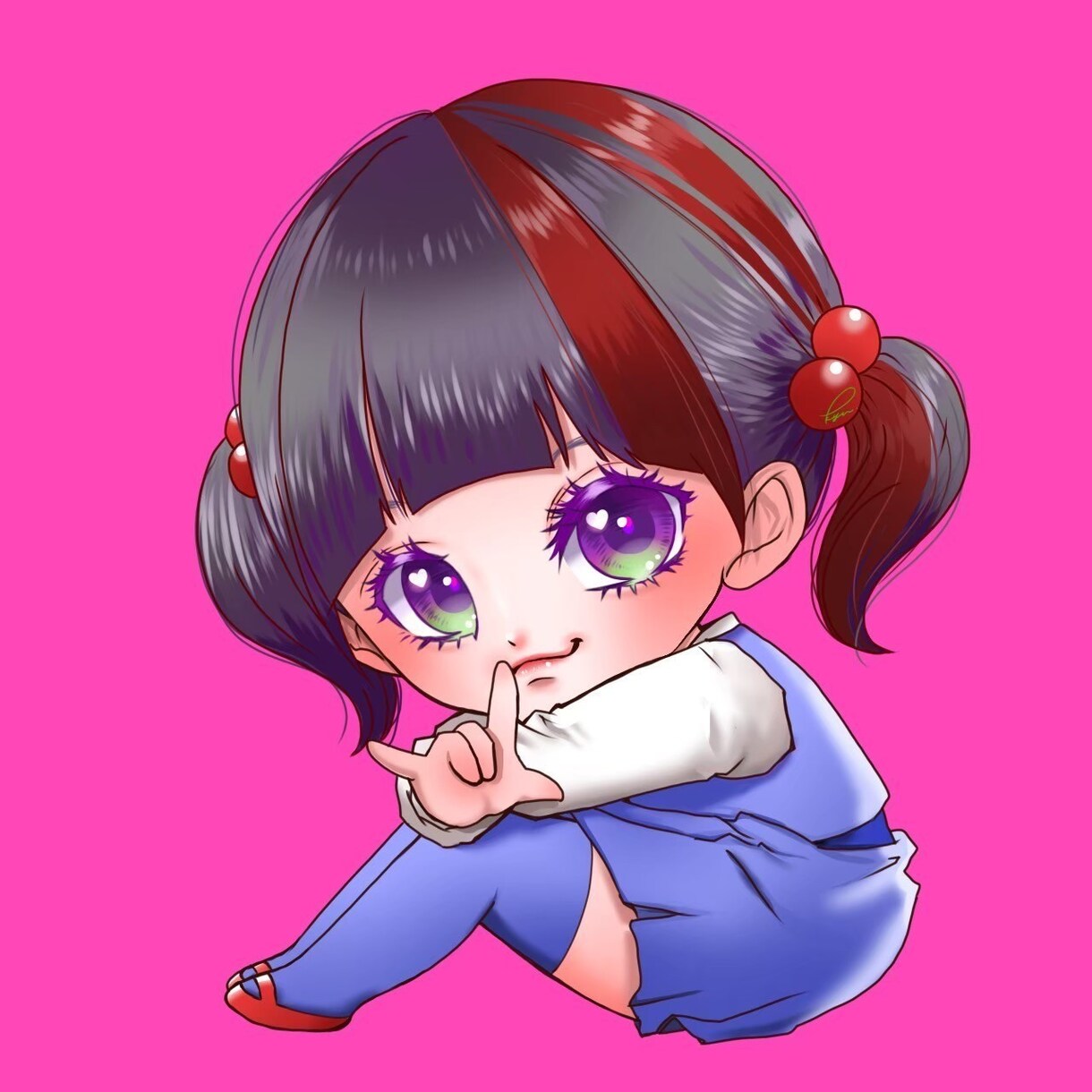 商用◎SNS等のアイコン、背景のイラスト描きます オリジナルキャラのアイコンでSNSを楽しく活用しませんか☆ イメージ8