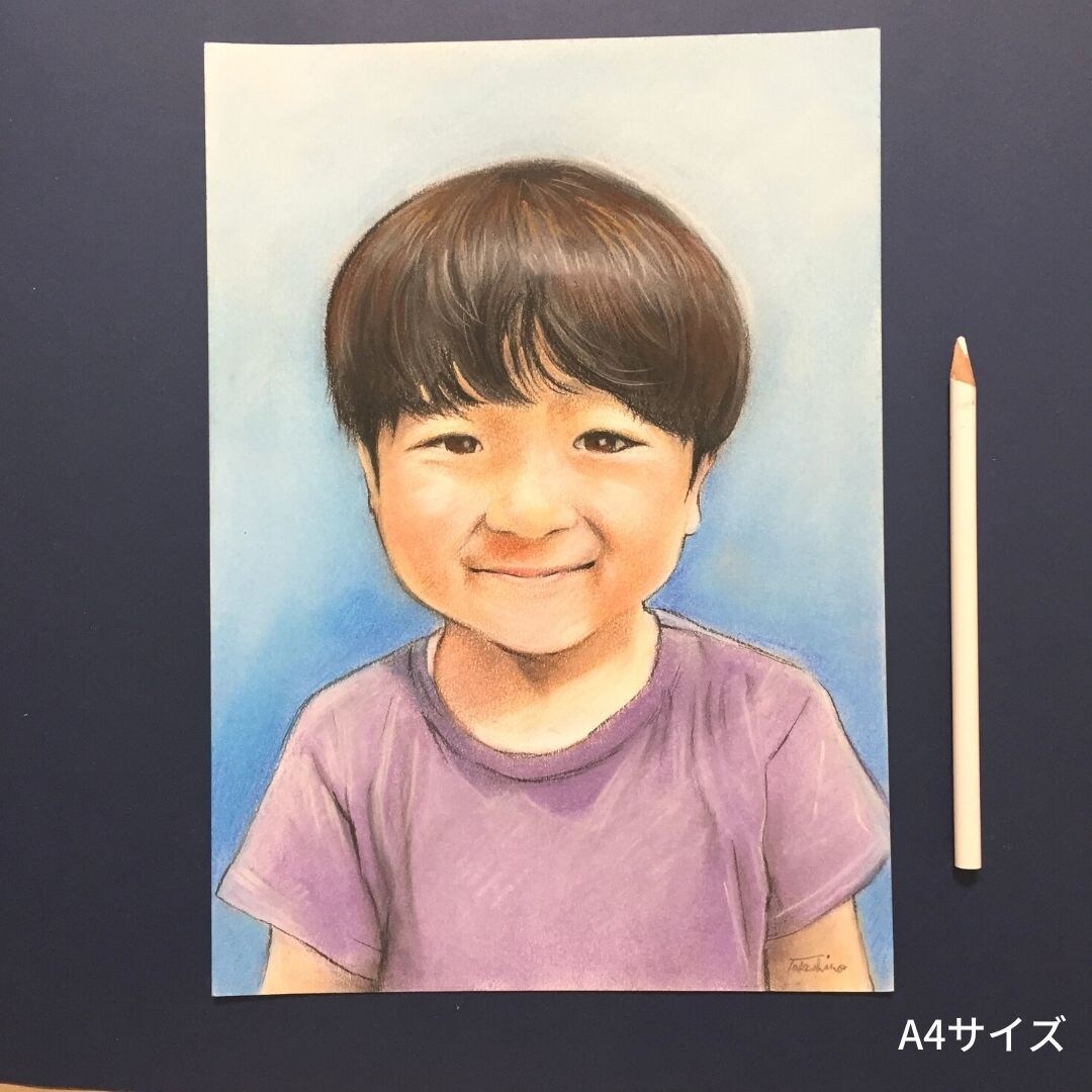 本格的な肖像画をパステルで描きます 繊細でリアルな描写の絵画をご提供いたします イメージ4