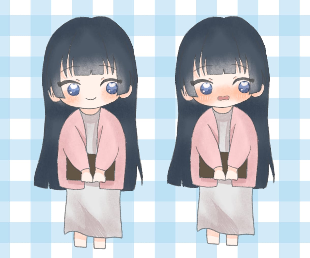 ふわふわ可愛いSDキャラ作成します アイコンやグッズなどに使っていただけるミニキャラ描きます イメージ5