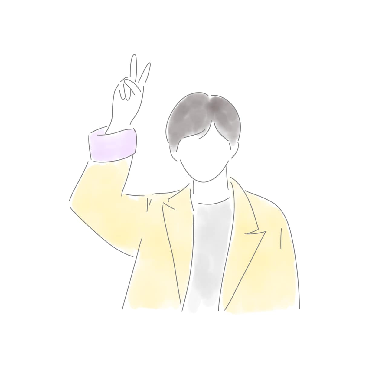 韓国風おしゃれアイコン♡線画イラストを描きます 【25件まで¥2,000限定価格】カラー1色無料ᝰ︎✍︎ イメージ4