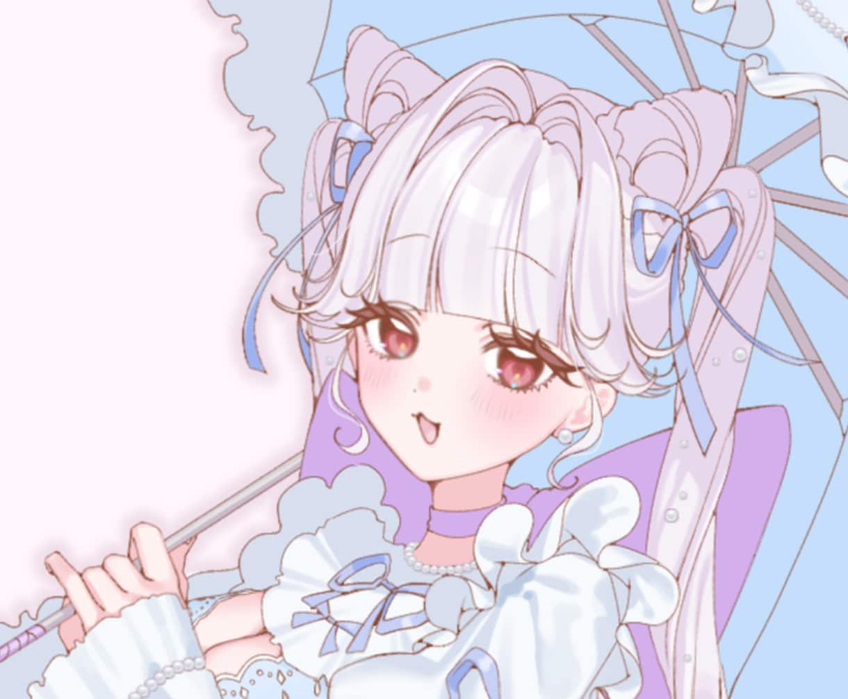 きゅんとする女の子描きます 個人様のアイコンから活動者様の立ち絵など幅広い分野対応可能〇 イメージ1