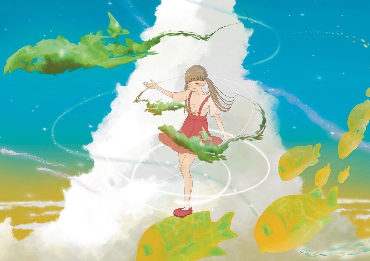 柔らかいタッチで仕上げます 人物はもちろん背景も描けます！ イメージ7