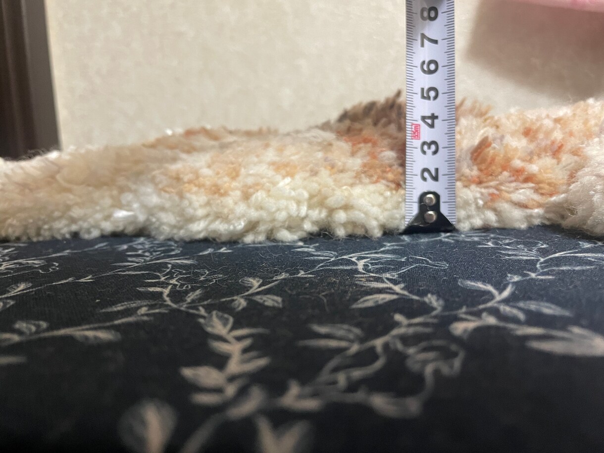 うさぎちゃんのラグ作ります 手打ちだからこそできる立体感を大切にしています イメージ6