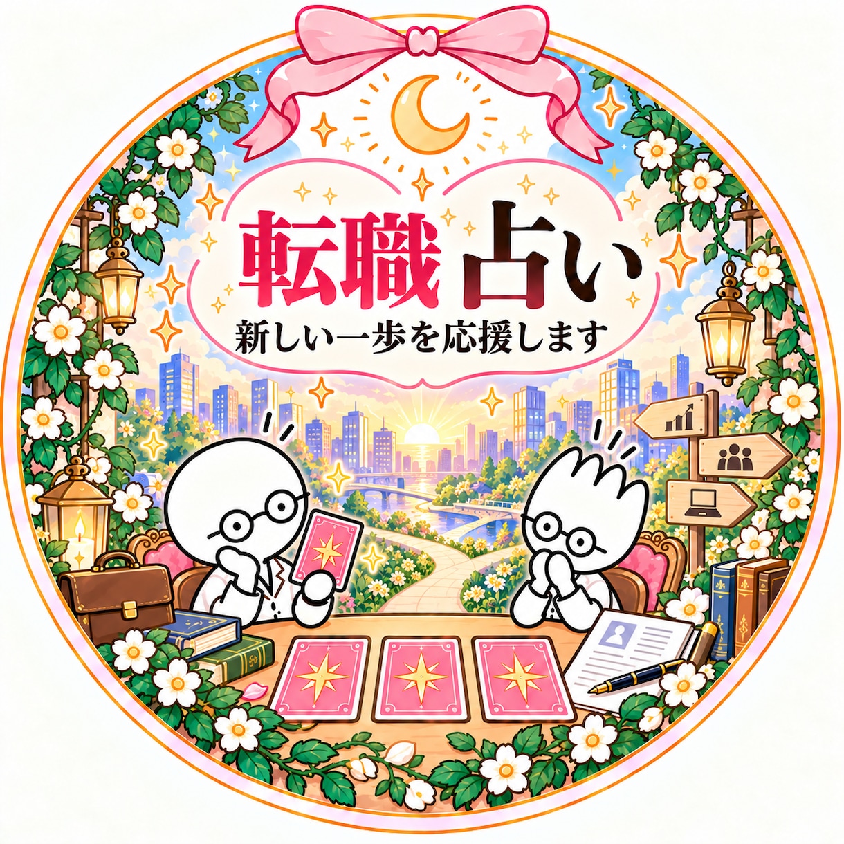 転職する？職場に残る？仕事運占います 迷っている今だからこそ。あなたへ合う道を読み解きます イメージ1