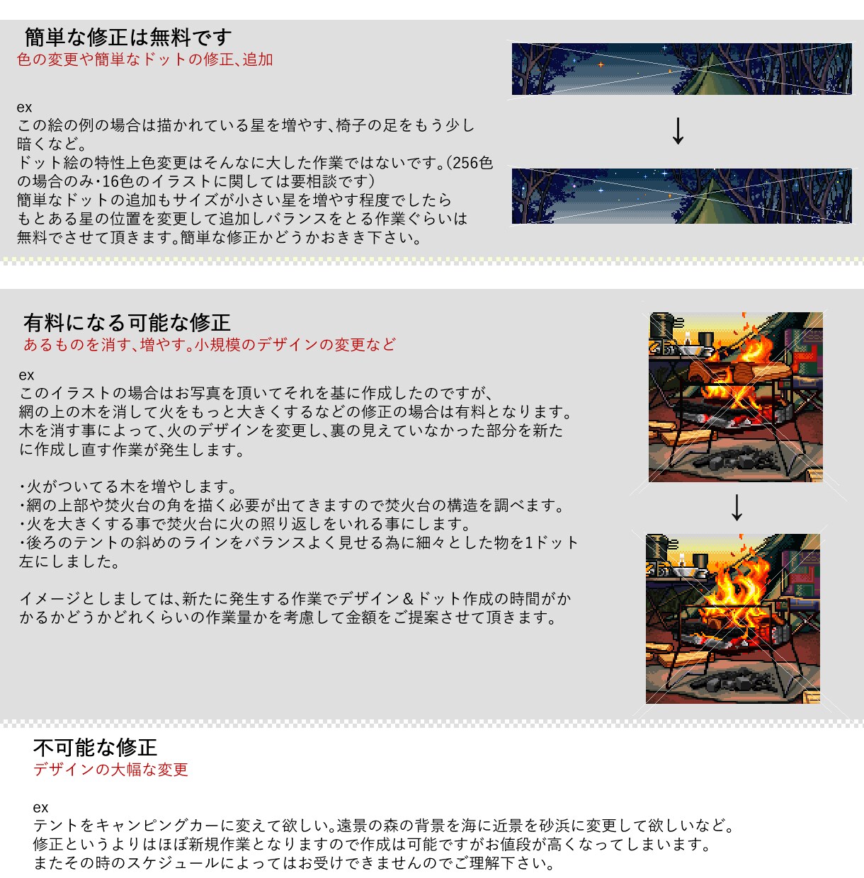 大きいサイズのドット絵をうちます もとゲーム会社ドッターがレトロなドット絵を作成します。 イメージ10