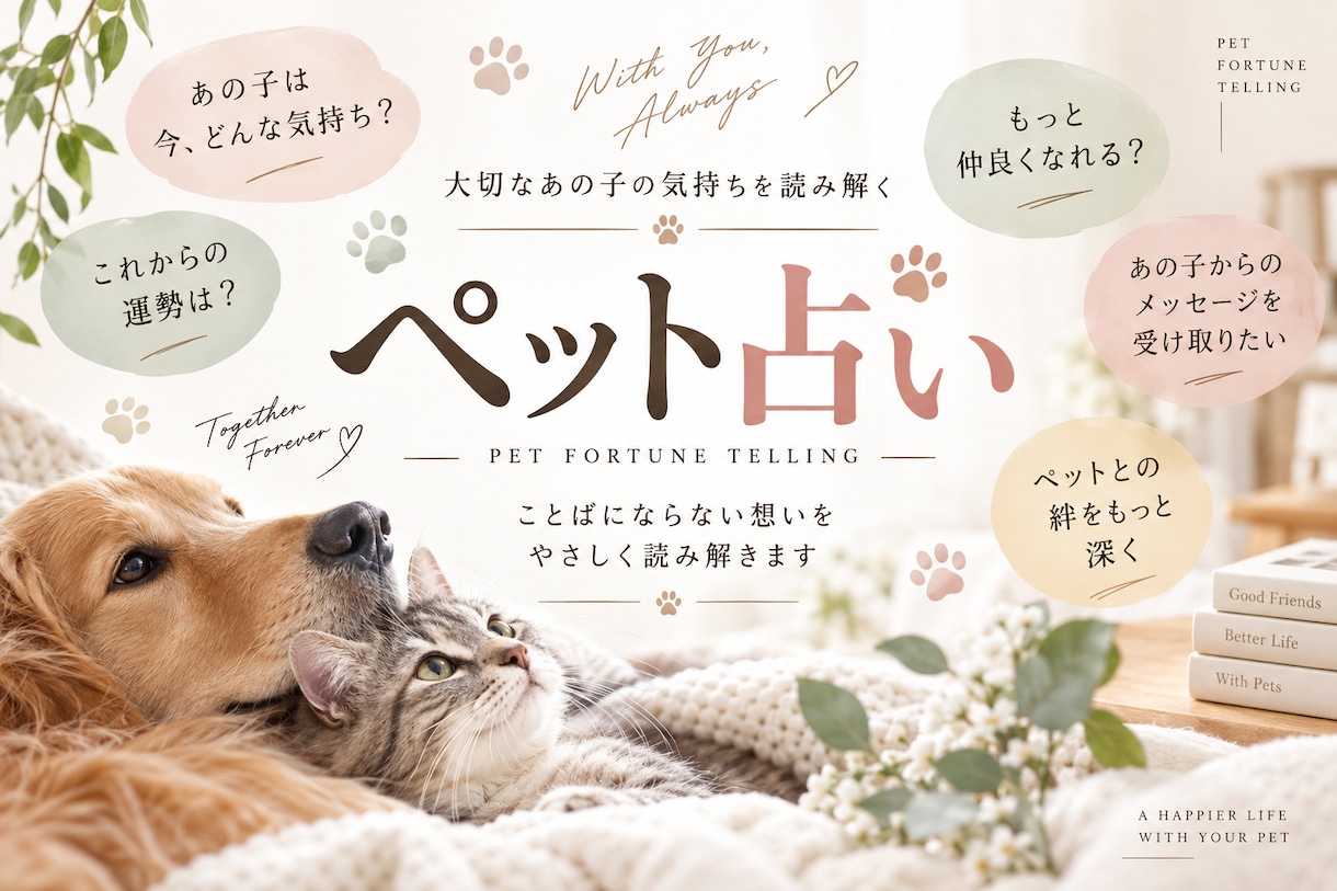 お試し霊視占い　ペット専用でございます お写真を拝見し視えたことを端的に短い文でお届けします イメージ1