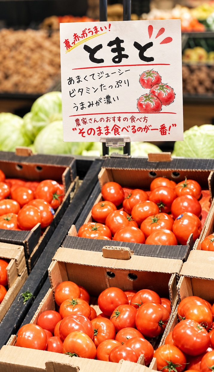 手描き野菜で売り場にひと味違うPOPを提供します 農家さん・直売所・八百屋さん向けの売り場に使えます！ イメージ5