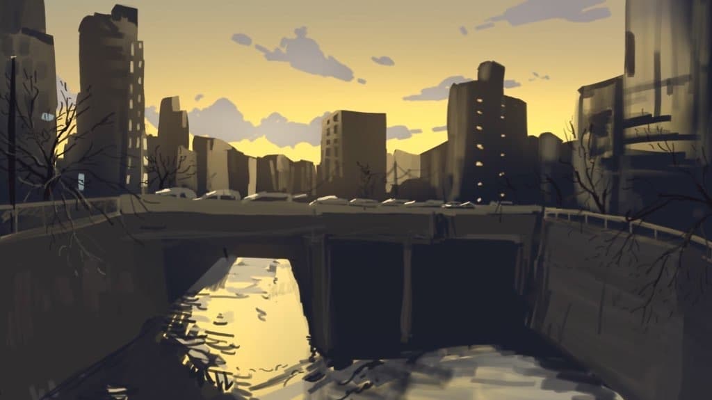 風景画、背景画を描きます リアルな風景をデジタル/アナログ問わず描きます イメージ5
