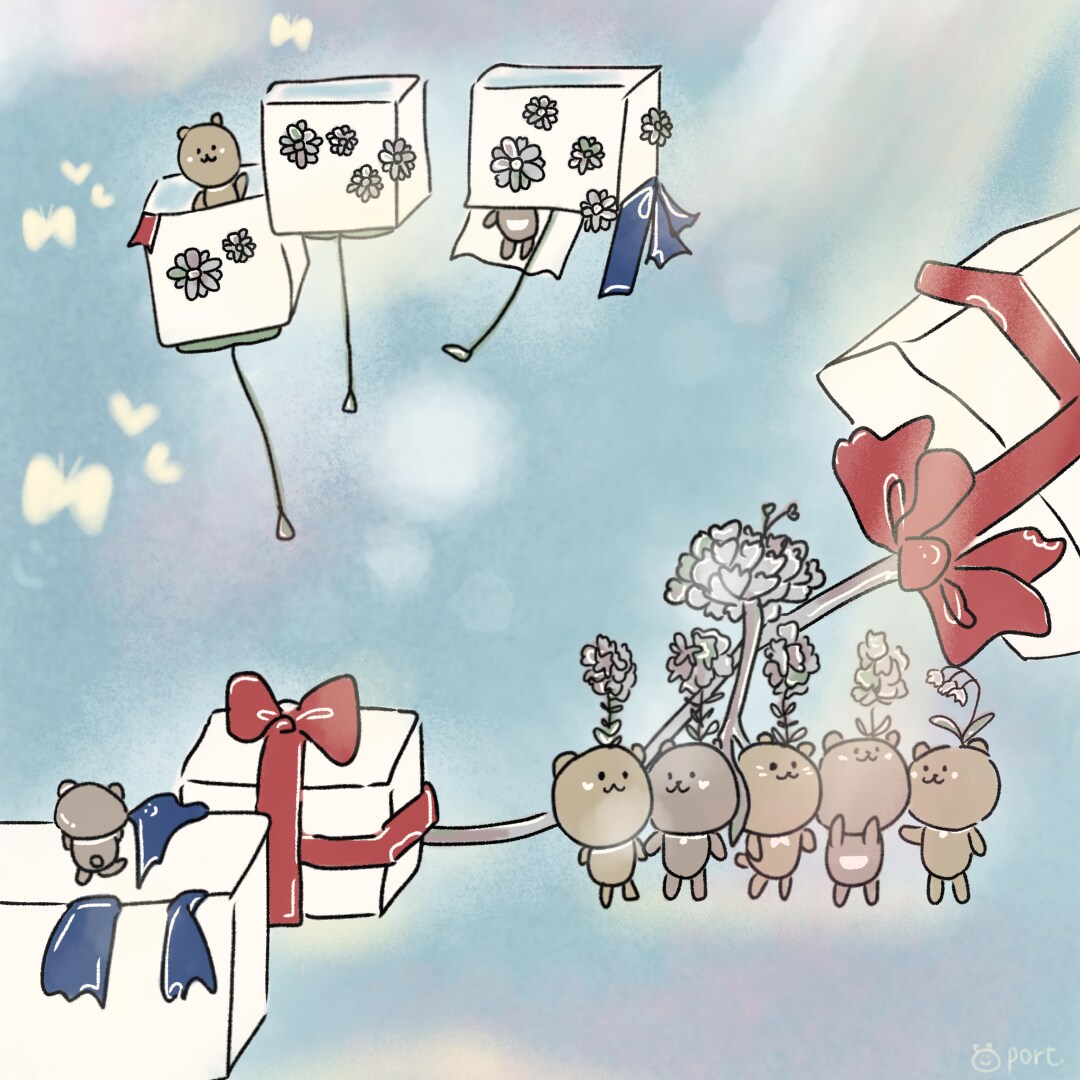 商用OK♩ゆるくて可愛いイラストをお描きします / 個性豊かなオリジナルのキャラクターたちです イメージ6