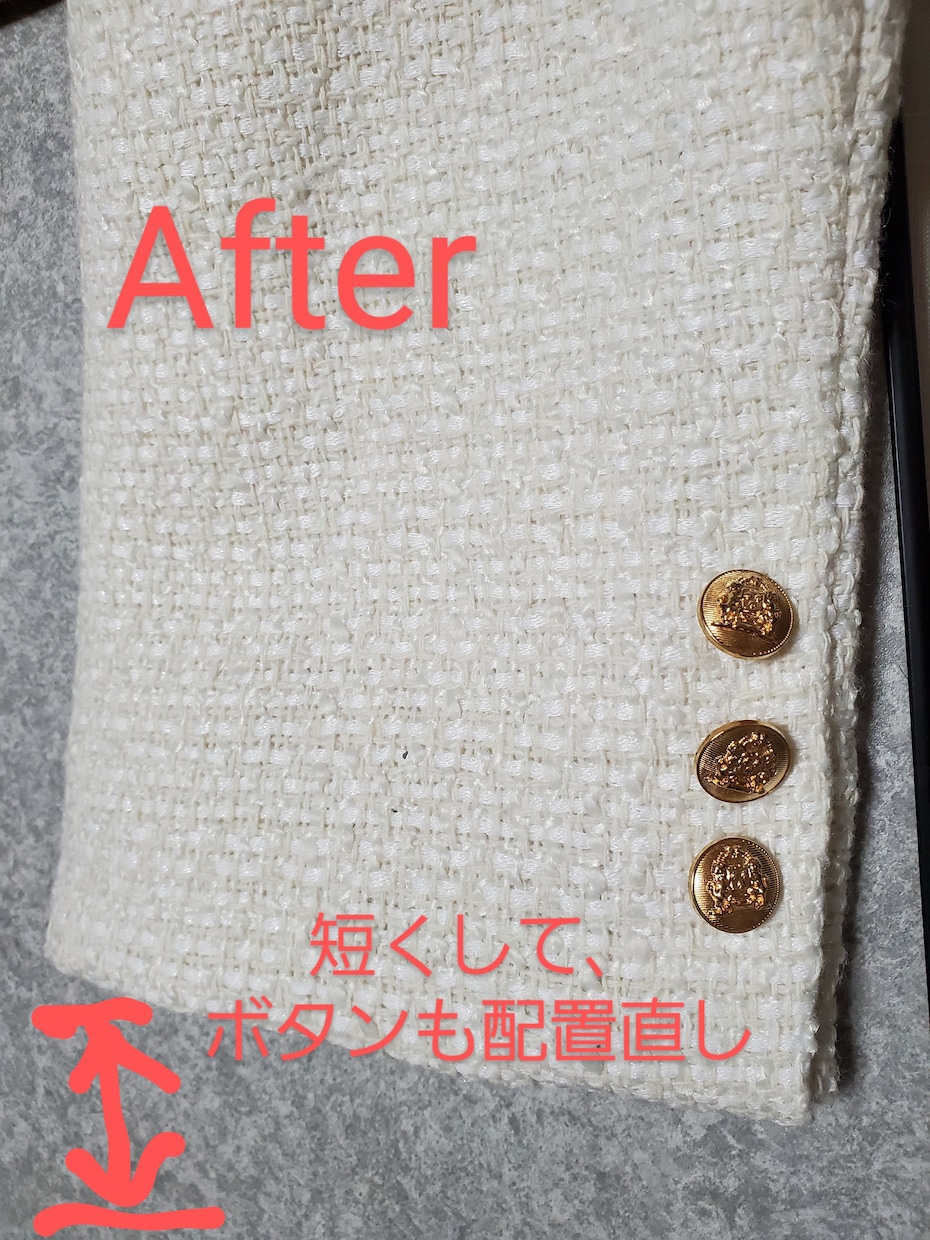 メンズの衣装やコスプレ、洋服のお直しします ｢ジャストサイズで着たい｣｢ここを変えたい｣を叶えます イメージ2