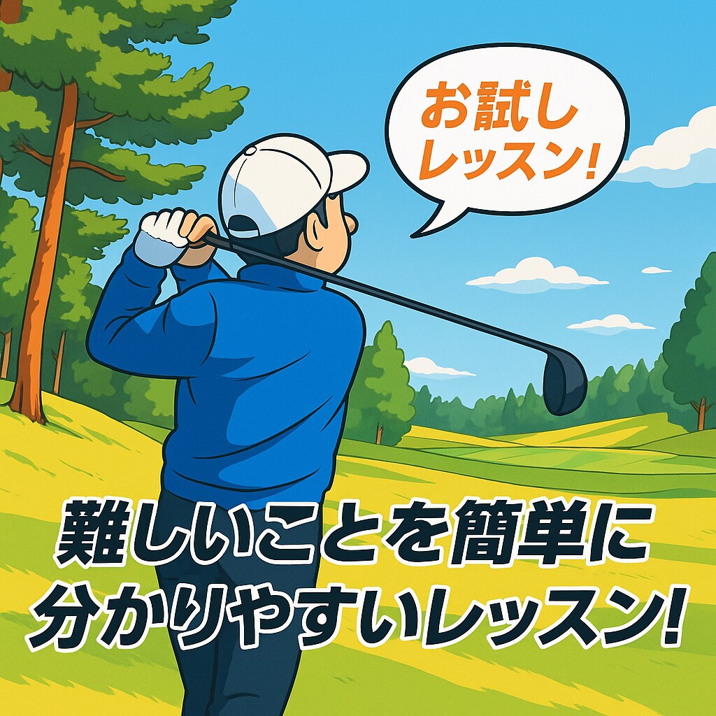 自分に合ったゴルフスイング見つかります ゴルフスイングは十人十色！スイングのメカニズム説明します。 イメージ1