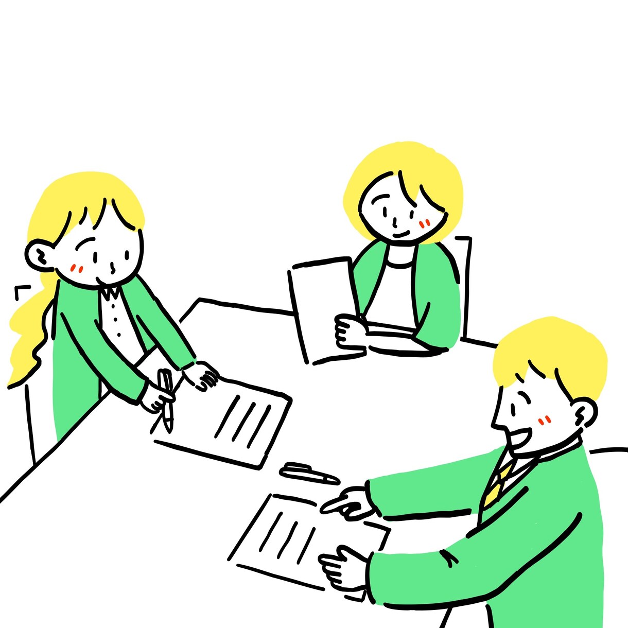 商用OK！伝わる明るいシンプルイラスト制作致します ベクター対応可能。ご希望のデータ形式にて納品可能。 イメージ7