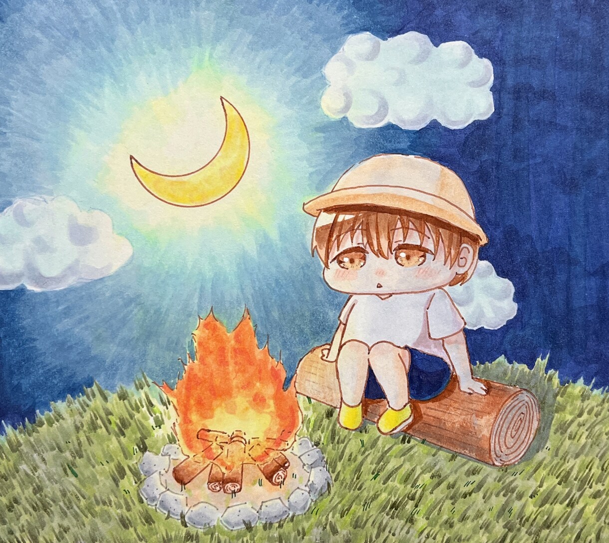 柔らかいデフォルメされたキャラクターを描けます コピックでもデジタルでも柔らかい印象です！ イメージ1