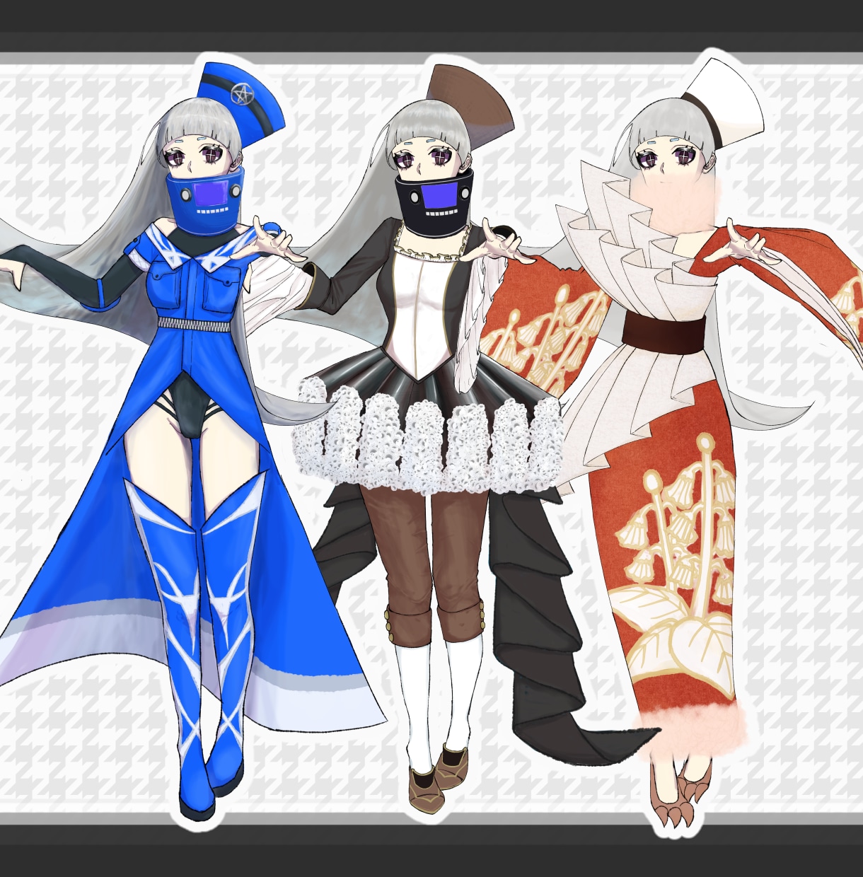 イリアムでも使用可能なオリジナル立ち絵を制作します 滑らかな反応のお顔と可愛いデザインのキャラクターをご提案！ イメージ5
