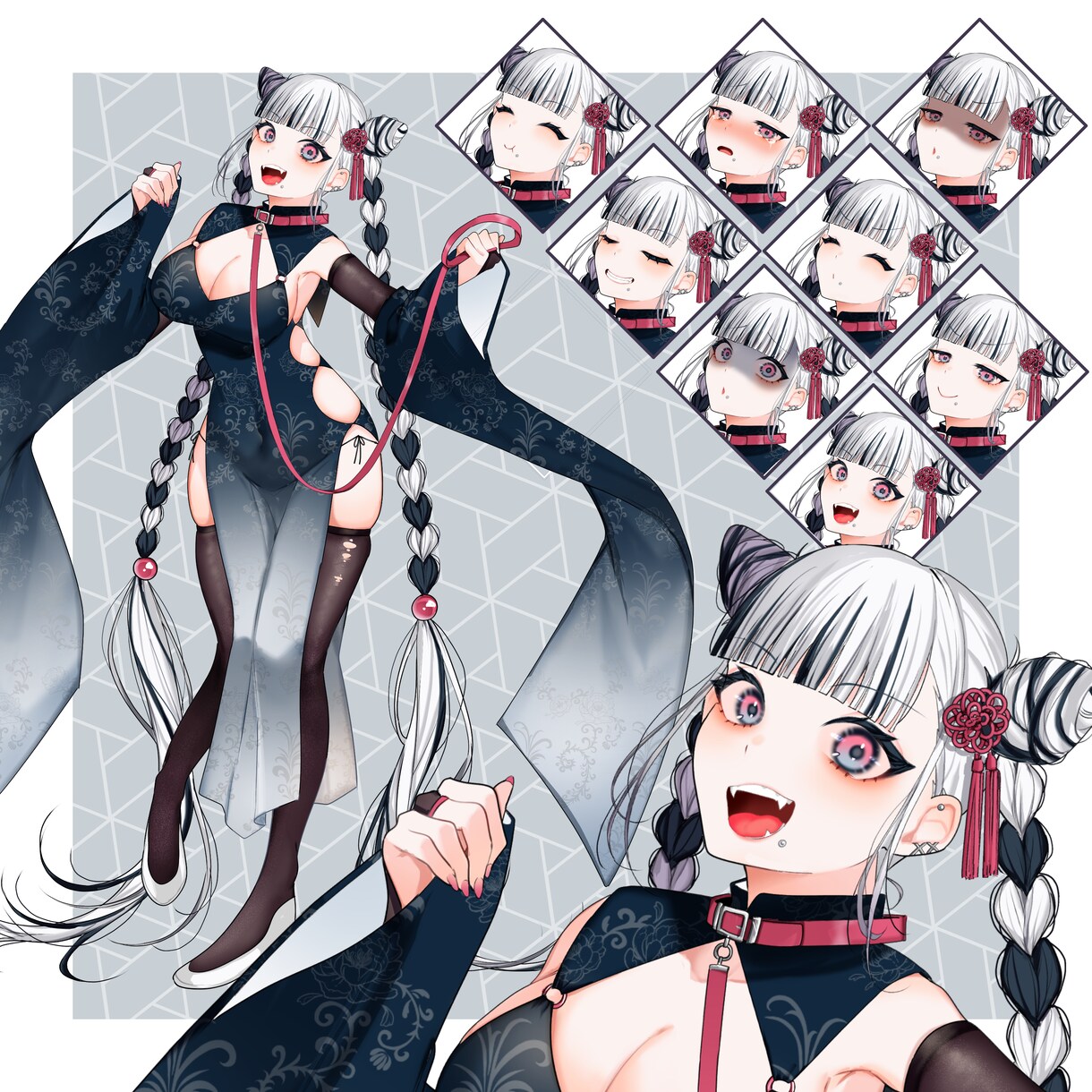 TRPG・IRIAM◆立ち絵制作いたします 可愛くて、美しくて、艶やかな女性描きます！ イメージ4