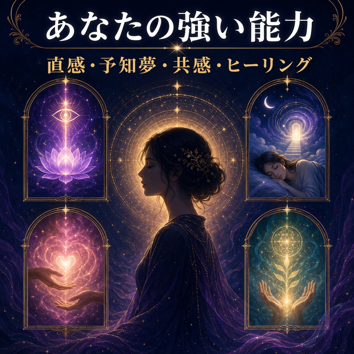 眠る霊能力と覚醒を阻む封印を本格霊視します 霊感レベル・霊的体質・使命と才能を詳細鑑定 イメージ4