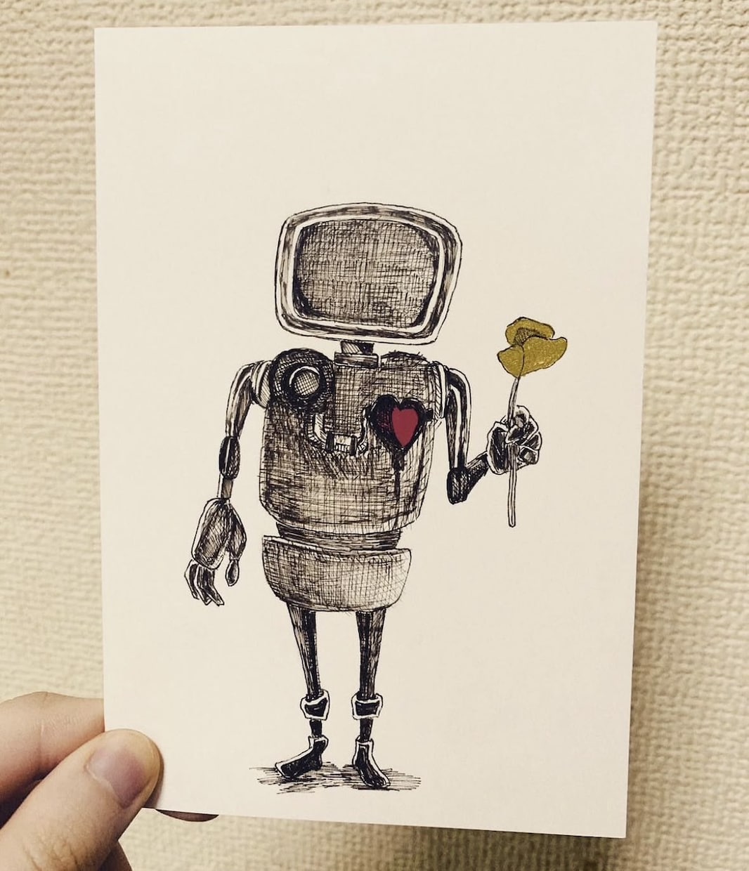 ボールペンで繊細でアンニュイなイラストを描きます どこか憂いのある美しい線。唯一無二の「手描き・アナログ感」 イメージ2