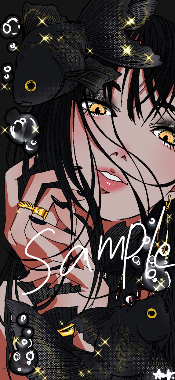 かっこいい魅力的なイラスト描きます 壁紙やアイコンなどに！あなただけのイラストを制作します。 イメージ4